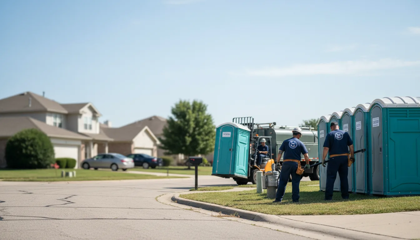 Porta Potty Rental in Franklin, OH near me